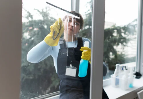 Nettoyage de vitres intérieures et extérieures à Privezac